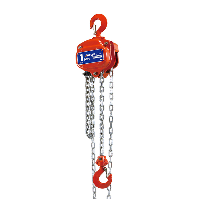 TP-V Manual Pulley Chain Hoist Chain Block with G80 Load Chain