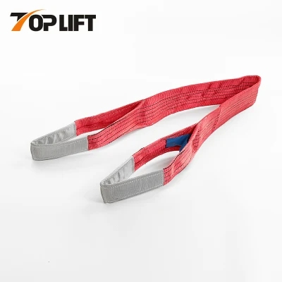  CE GS Approved 5T Polyester Flat Lifting Belt Webbing Sling 