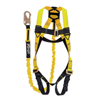 TP-SH3102 ANSI Manufacture Polyester Construction Full Body Safety Harness