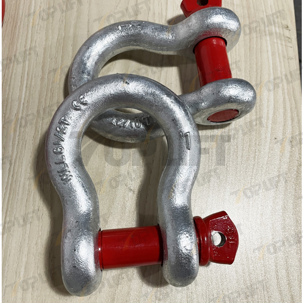 G-209 High Strength Screw Pin Bow Shackle