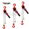 TOPLIFT 0.75T-9T Manual Hand Operated Lever Hoist Block with G80 Load Lifting Chain 