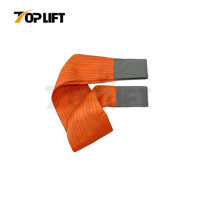  10T Flat Lifting Belt Polyester Webbing Sling