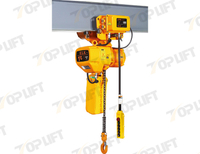 0.5T to 5T Electric Chain Hoist with Electric Trolley/Manual Trolley