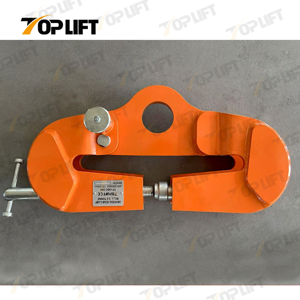 Toplift Lifting UBC Type 3-Tons Universal Beam Clamp 