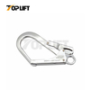 TOPLIFT 25KN Opening 55MM Alloy Steel Locking Snap Hook for Safety Climbing