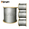 6*55SWS+IWR Braided Ungalvanized Steel Cable Galvanized Steel Wire Rope