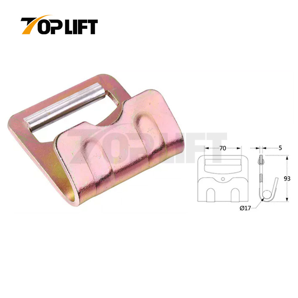 3'' Flat Hook for Ratchet Tie Down Ratchet Buckle Cargo Lashing Hooks