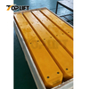 TOPLIFT Cylindrical Wire Rope Towing Sleeve Bolt Type Polyurethane Towing Shoes for Marine Tugboat