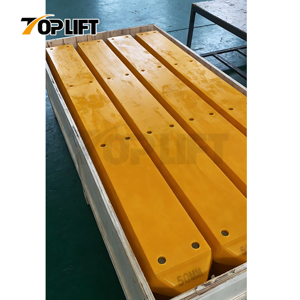 TOPLIFT Cylindrical Wire Rope Towing Sleeve Bolt Type Polyurethane Towing Shoes for Marine Tugboat