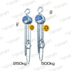 Compact, Light Weight And Simple Design Manual Pulley Chain Hoist Chain Block 500KG Capacity