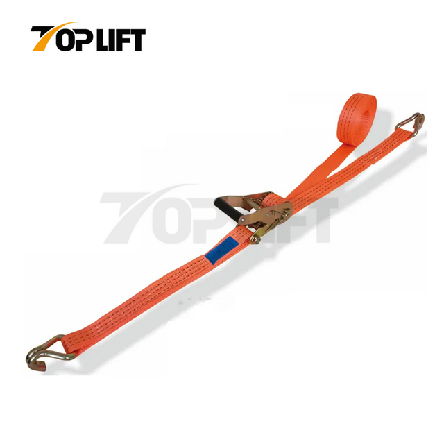 1.5" High Performance Retractable Heavy Duty Cargo Lashing/Ratchet Tie Down