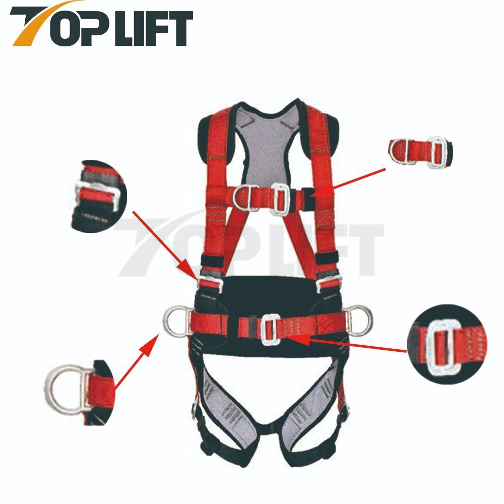 TP-SH3212 EN certification Full Body Harness with Soft Pad