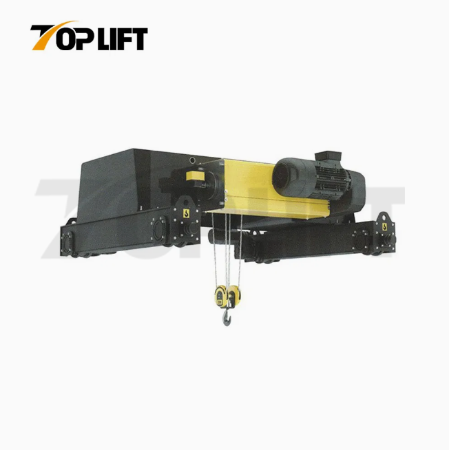Heavy Duty Lifting Trolley Double Grider Electric Wire Rope Hoist