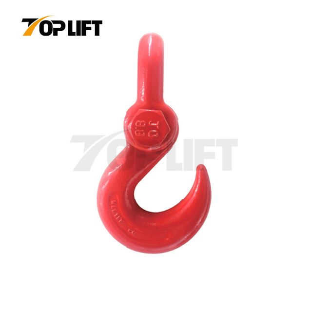 Heavy Hook And Shackle Chain hooks Drop Forged Alloy Steel Eye hoist 