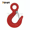 TP-Lifting - TP320 Forged Alloy Steel Rigging US Type Eye Hook with Safety Latch