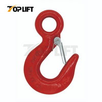 TP-Lifting - TP320 Forged Alloy Steel Rigging US Type Eye Hook with Safety Latch