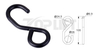 High Quality S Hook for Ratchet Tie Down Ratchet Strap Cargo Lashing