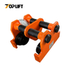TP-Lifting MG Series Hand Pulling 0.5ton To 50ton Plain Trolley Manual Geared Trolley For Electric Hoist