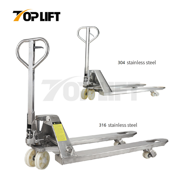 High-Quality 2.5T-5T Stainless Steel Hydraulic Hand Pallet Truck