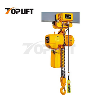 0.5T to 5T CE Certified Hook Suspension Type Electric Chain Hoist with Electric Trolley
