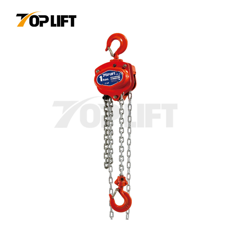 TP-A Manual Pulley Chain Hoist Chain Block with G80 Load Chain