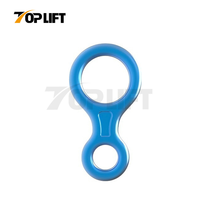 35kN TP-F05 Aluminum Rescue Figure 8 Descender For Climbing