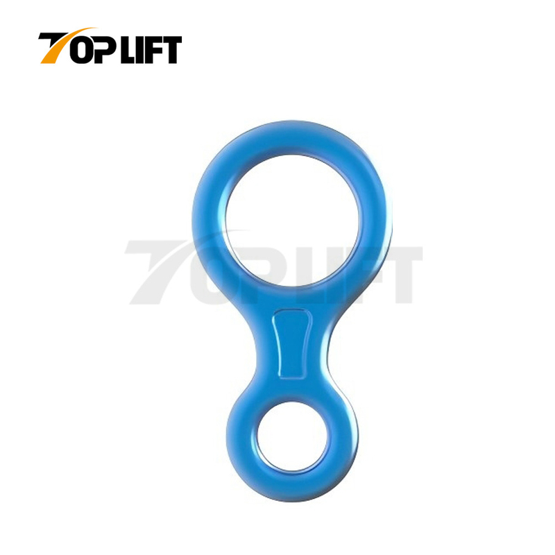 35kN TP-F05 Aluminum Rescue Figure 8 Descender For Climbing