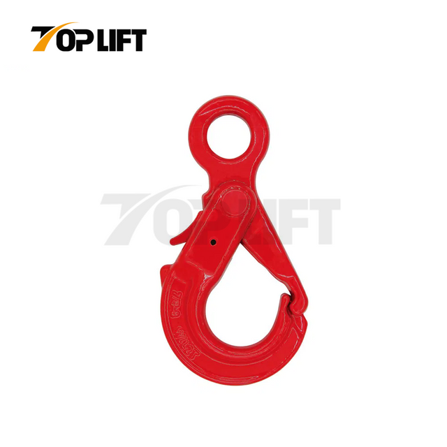G80 Rigging Hardware Forged Super Alloy Special Eye Shape Self-Locking Hook