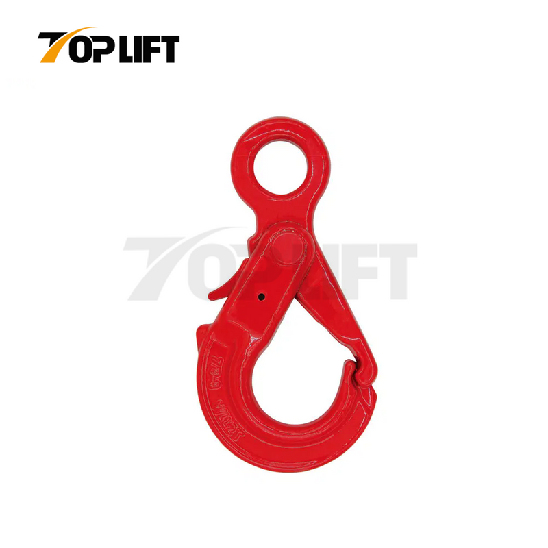 G80 Rigging Hardware Forged Super Alloy Special Eye Shape Self-Locking Hook