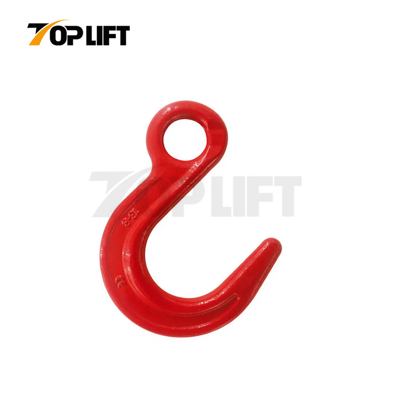 G80 Eye Foundry Hook Strong Load-Bearing Crane Large Opening Hook For Lifting