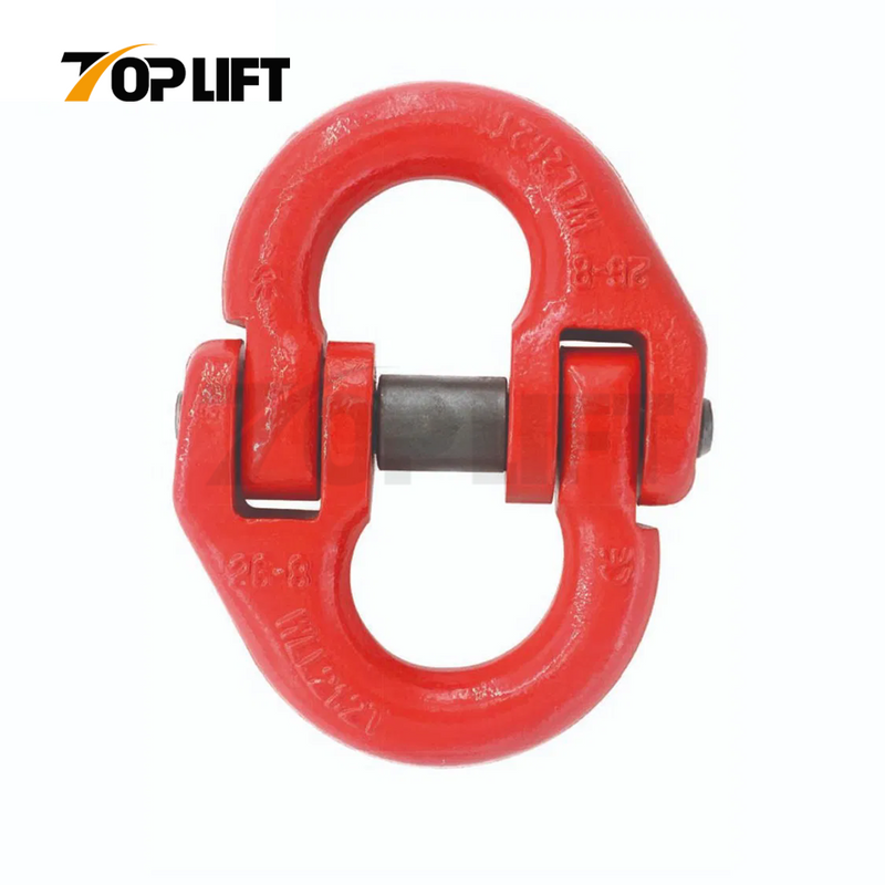 TP-812 Wholesale G80 Lifting Ring Hardware Alloy Steel Hammerlock Coupling Link Connecting Link