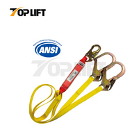 ANSI Certified SafetyTwin-leg Shock Absorbing Lanyard