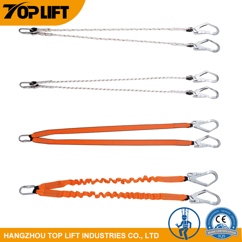 EN354 Double Lanyard Without Absorber