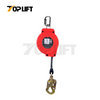 China-Made ANSI Certified 10-33FT Wire Rope Self Retractable Fall Arrester Lifeline