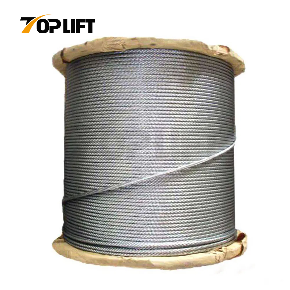 Galvanized / Ungalvanized Line Contact Steel Wire Rope