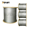 TOPLIFT Industrial 6X49SWS+IWRC Galvanized & Ungalvanized Steel Wire Rope
