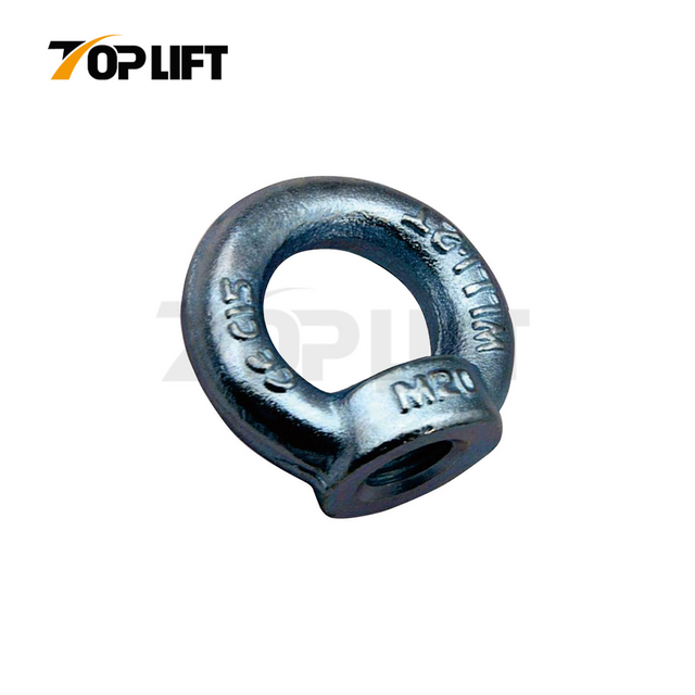 TOPLIFT Marine Rigging Hardware Eye Nut for Lifting Anchoring and Load Safety
