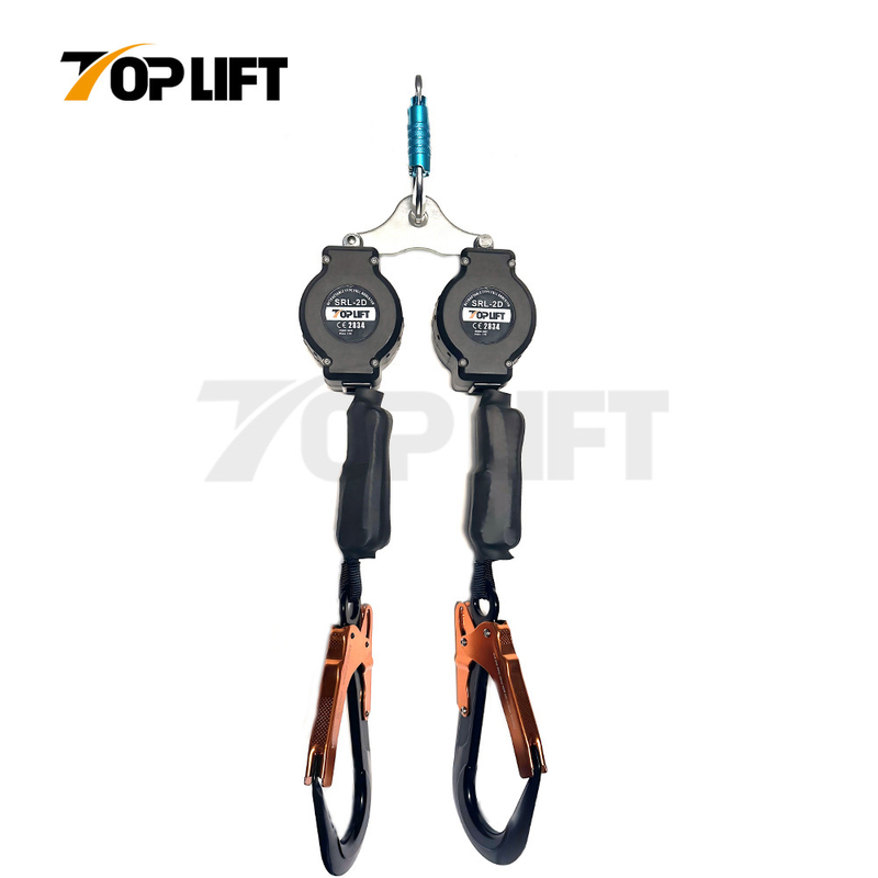 TP-SRL-2D Webbing Type Double Self Retractable Life Line Fall Arrester Life Line