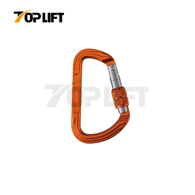 TP-R17 High Quality 35kN Aluminium Locking Carabiner for Rock Climbing