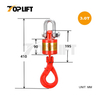 Versatile Vertical Alloy Steel 360° Rotating Industrial-Grade G80 Oilfield Swivel Hook