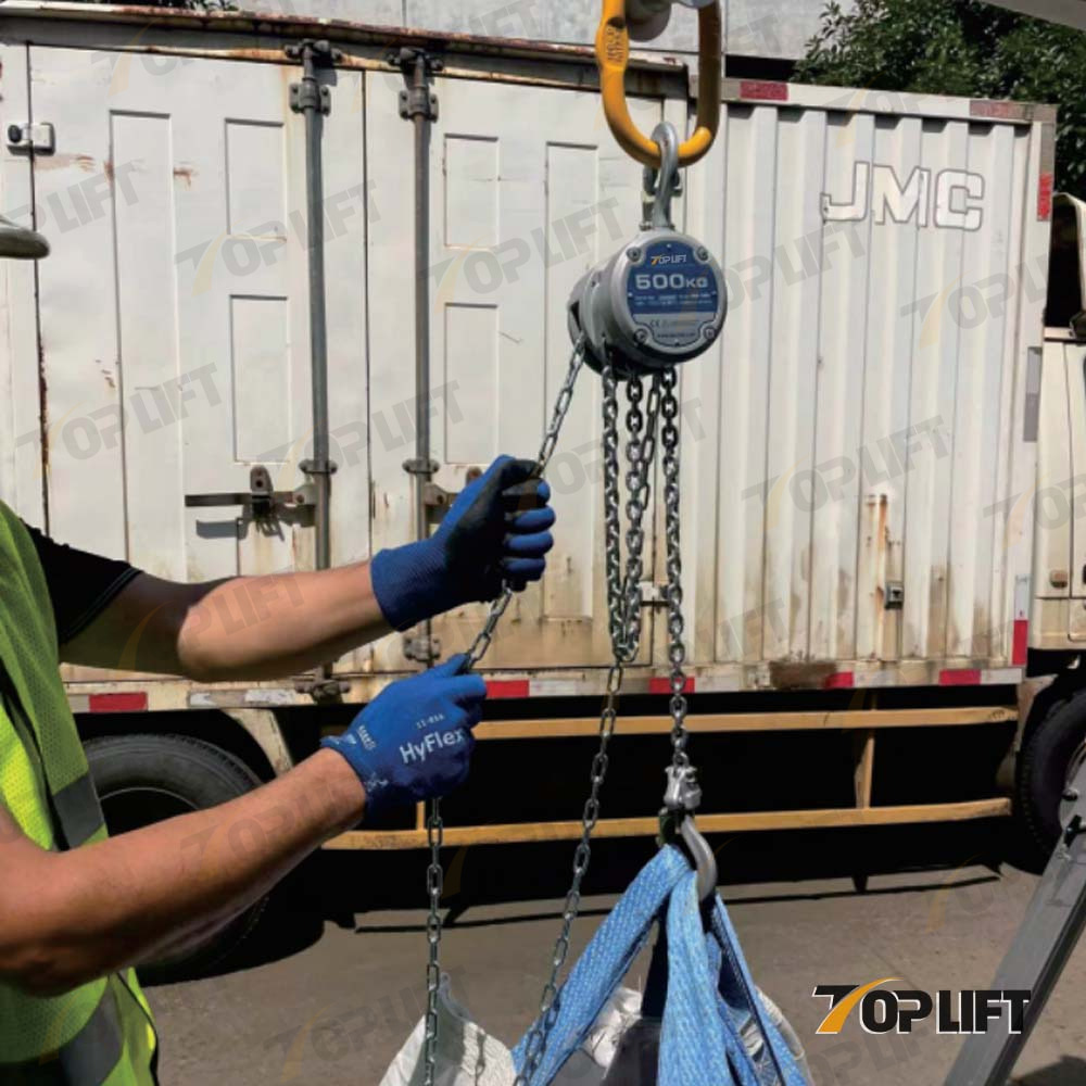 Compact, Light Weight And Simple Design Manual Pulley Chain Hoist Chain Block 250KG Capacity