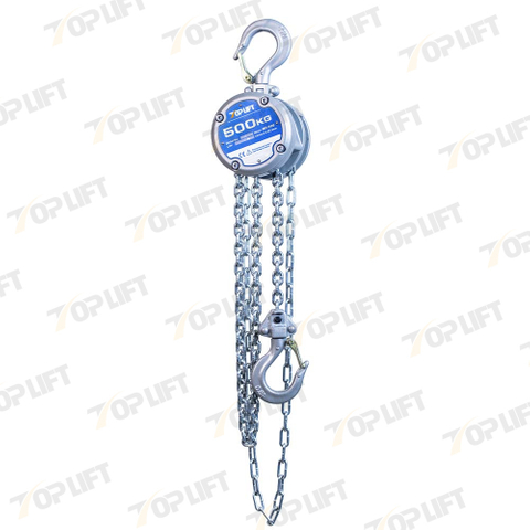 Compact, Light Weight And Simple Design Manual Pulley Chain Hoist Chain Block 500KG Capacity