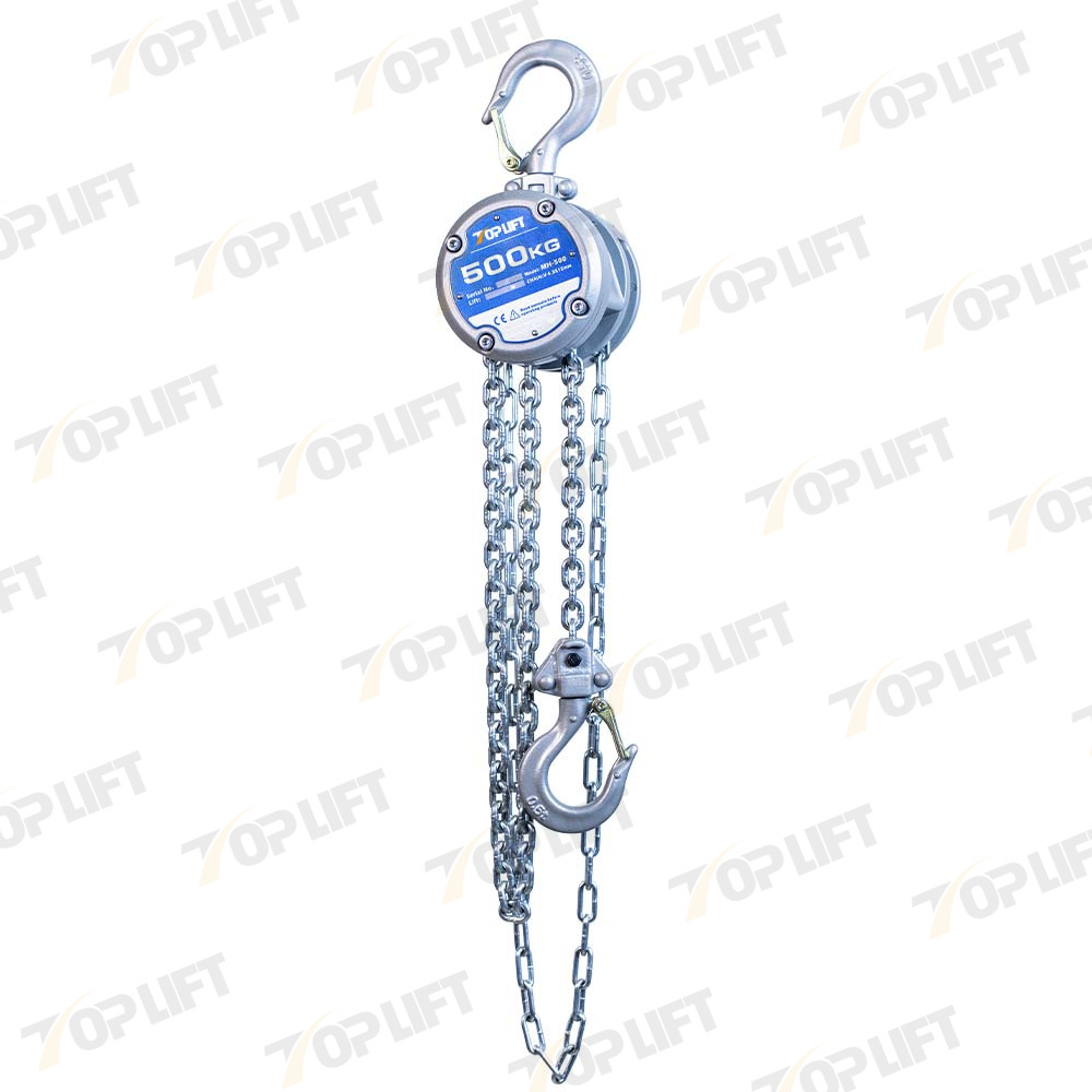 Compact, Light Weight And Simple Design Manual Pulley Chain Hoist Chain Block 500KG Capacity