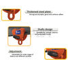 China-Made GTC-610 Type 0.5T-10t capacity I-Beam Push Trolley Plain Trolley