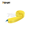 TOPLIFT EN1492-1 3T Heavy Cargo Lifting Strap Custom Industrial Polyester Webbing Belt 