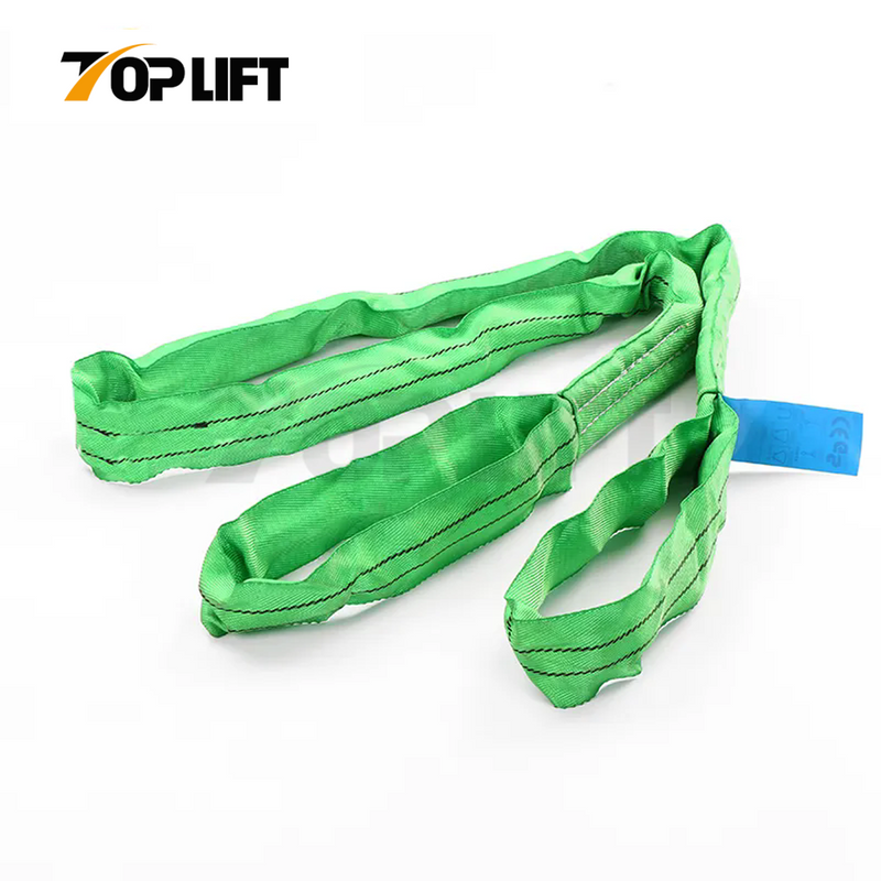 Heavy Duty Soft Polyester 2T Lifting Endless Round Sling with EN1492-1