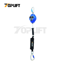 TP-SRL030DN En 360: 2023 Aluminum Shell 5mm Galvanized Steel Wire Rope with Shock Absorber Self-Retractable Lifeline Fall Arrester