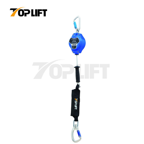 TP-SRL030DN En 360: 2023 Aluminum Shell 5mm Galvanized Steel Wire Rope with Shock Absorber Self-Retractable Lifeline Fall Arrester