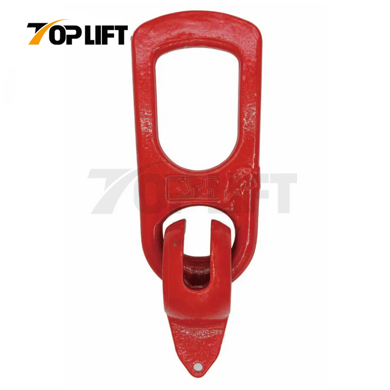 TP-820 Forged Alloy Steel G80 Lifting Clutch for Precast Concrete Lifting Eye Construction Lifting Shackle Lifting Eye