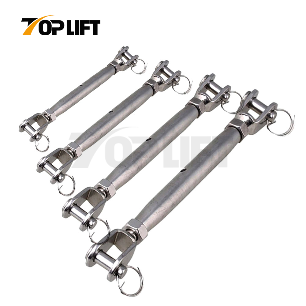Stainless Steel EU Type Closed body Turnbuckle Jaw &Jaw